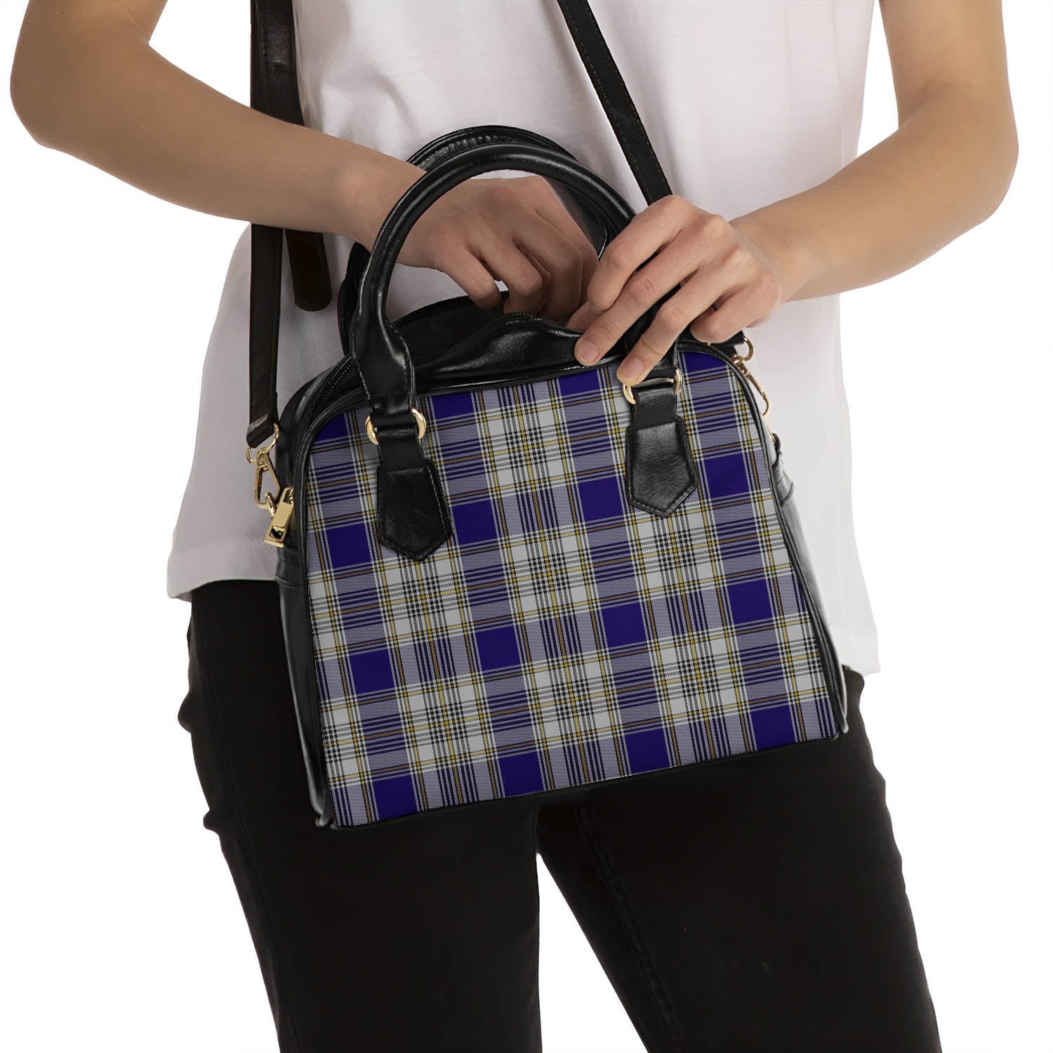 Livingston Dress Tartan Shoulder Handbags - Tartanvibesclothing