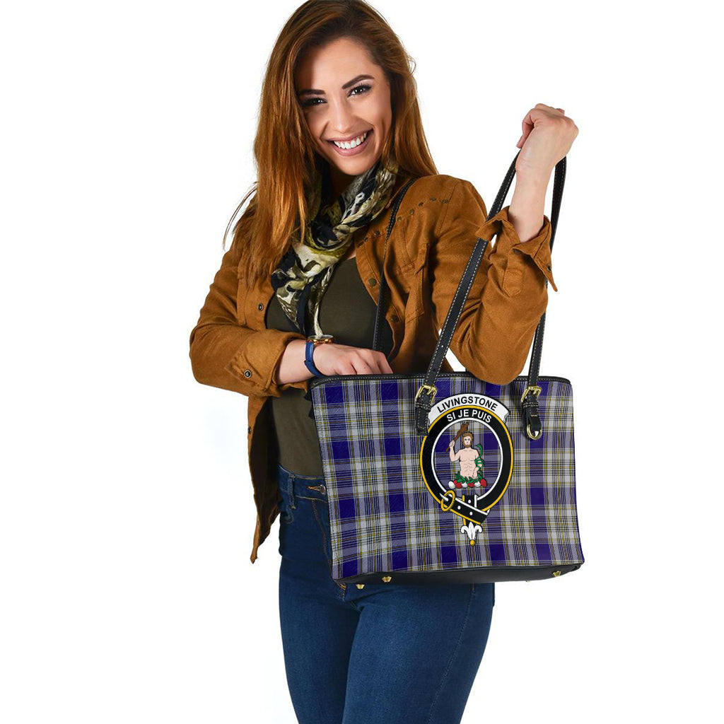 livingston-dress-tartan-leather-tote-bag-with-family-crest