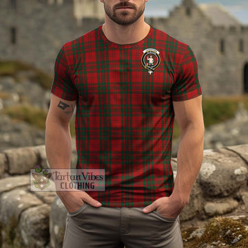 Livingstone Tartan Cotton T-Shirt with Family Crest Kid's Shirt - Tartan Vibes Clothing