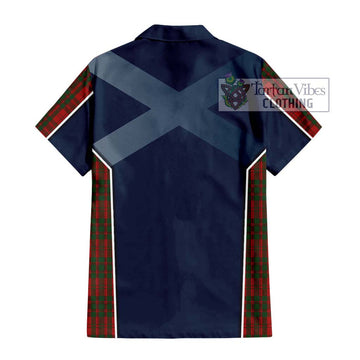 Livingstone Tartan Hawaiian Shirt with Family Crest and Lion Rampant Vibes Sport Style - Tartan Vibes Clothing
