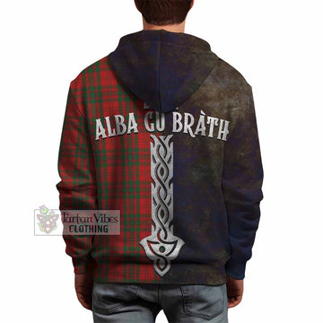 Livingstone (Livingston) Tartan Family Crest Hoodie Alba Gu Brath Be Brave Lion Ancient Style