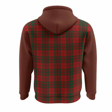 Livingstone (Livingston) Tartan Accent Hoodie with Family Crest