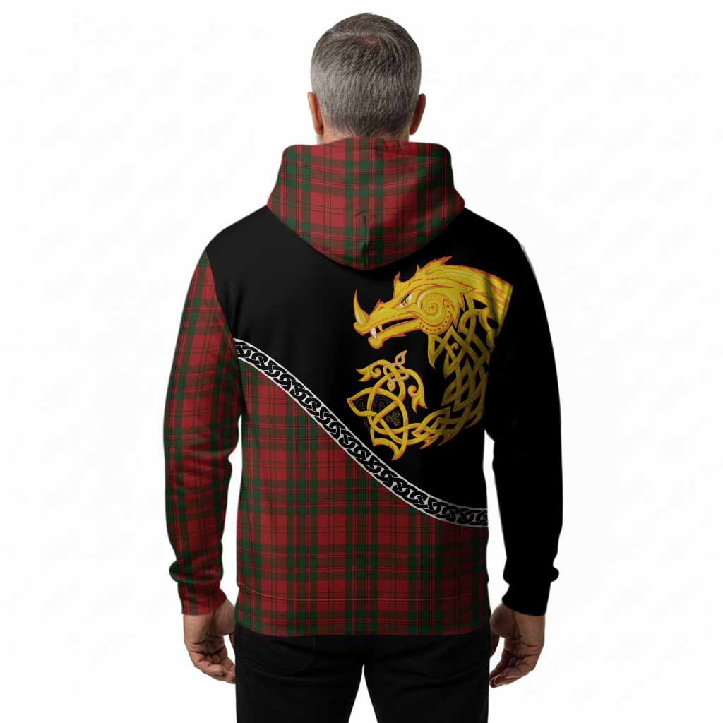 Livingstone (Livingston) Tartan Crest Hoodie Legendary Dragon Knot Half Style
