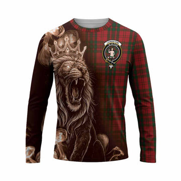 Livingstone (Livingston) Tartan Long Sleeve T-Shirt Roaring Lion Heritage