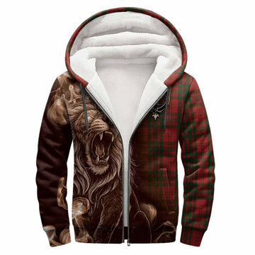 Livingstone (Livingston) Tartan Sherpa Hoodie Roaring Lion Heritage