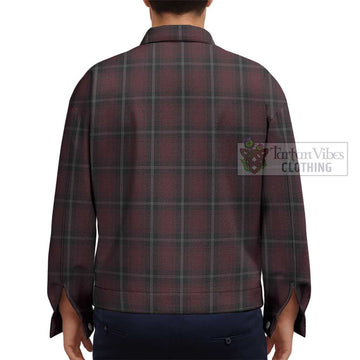 Llewellen of Wales Tartan Unisex Lapel Cotton Jacket
