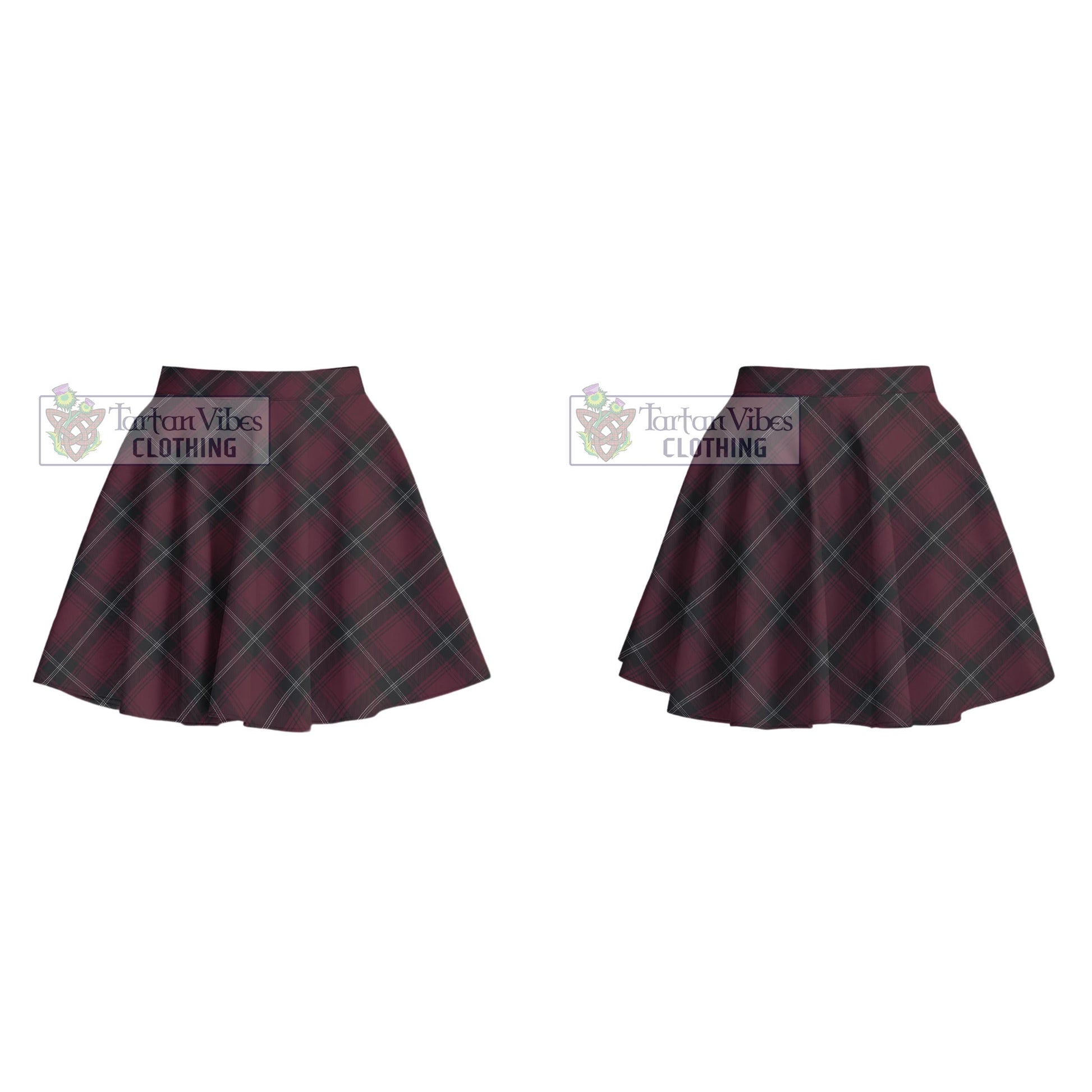 Tartan Vibes Clothing Llewellen of Wales Tartan Women's Plated Mini Skirt