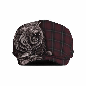 Llewellen of Wales Tartan Flat Cap, Jeff Cap Roaring Lion Heritage