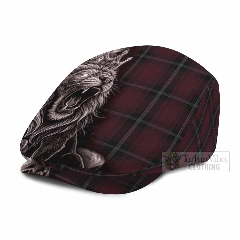 Llewellen of Wales Tartan Flat Cap, Jeff Cap Roaring Lion Heritage