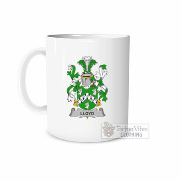 Lloyd Irish Clan Coat of Arms Ceramic Mug
