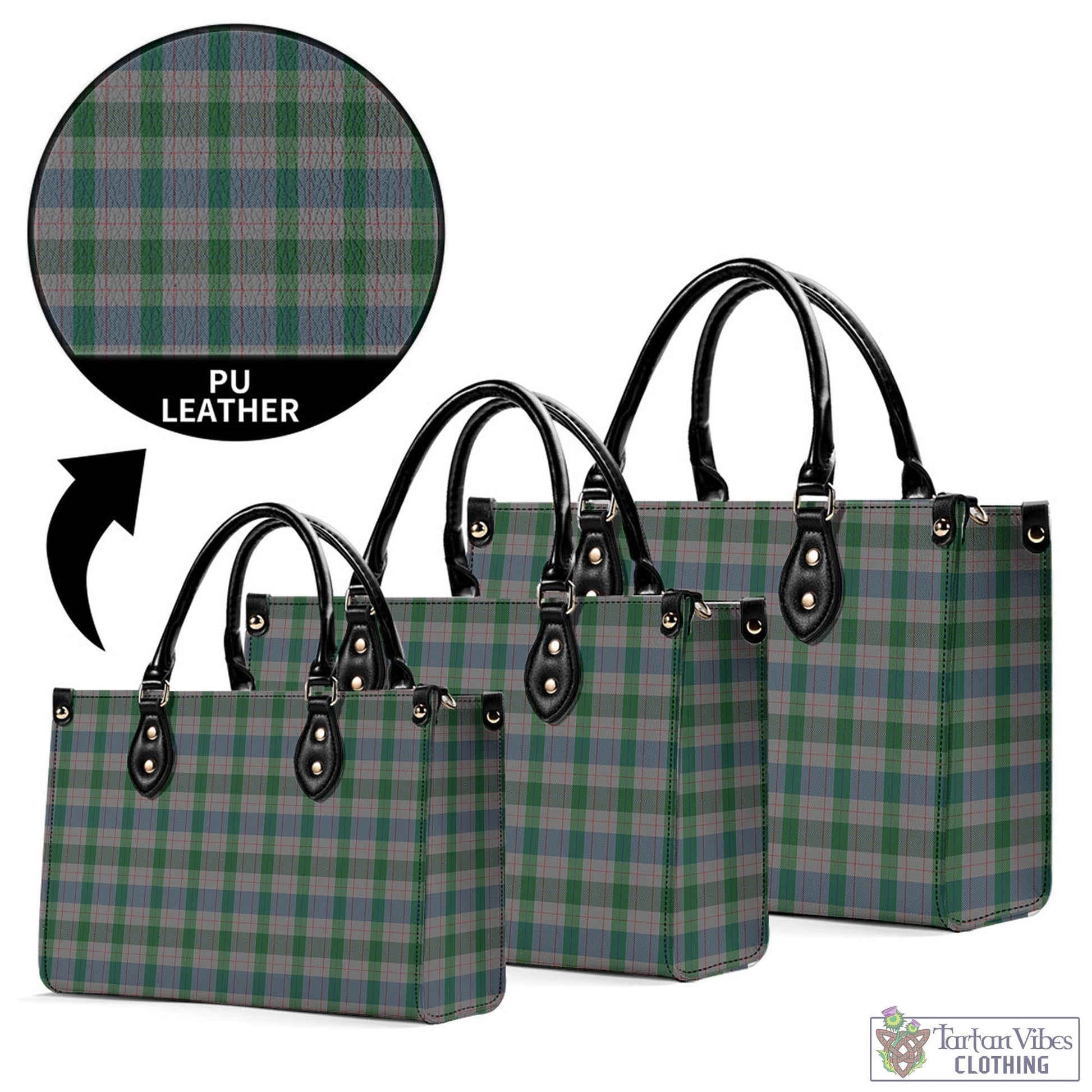 Lloyd of Wales Tartan Luxury Leather Handbags - Tartan Vibes Clothing