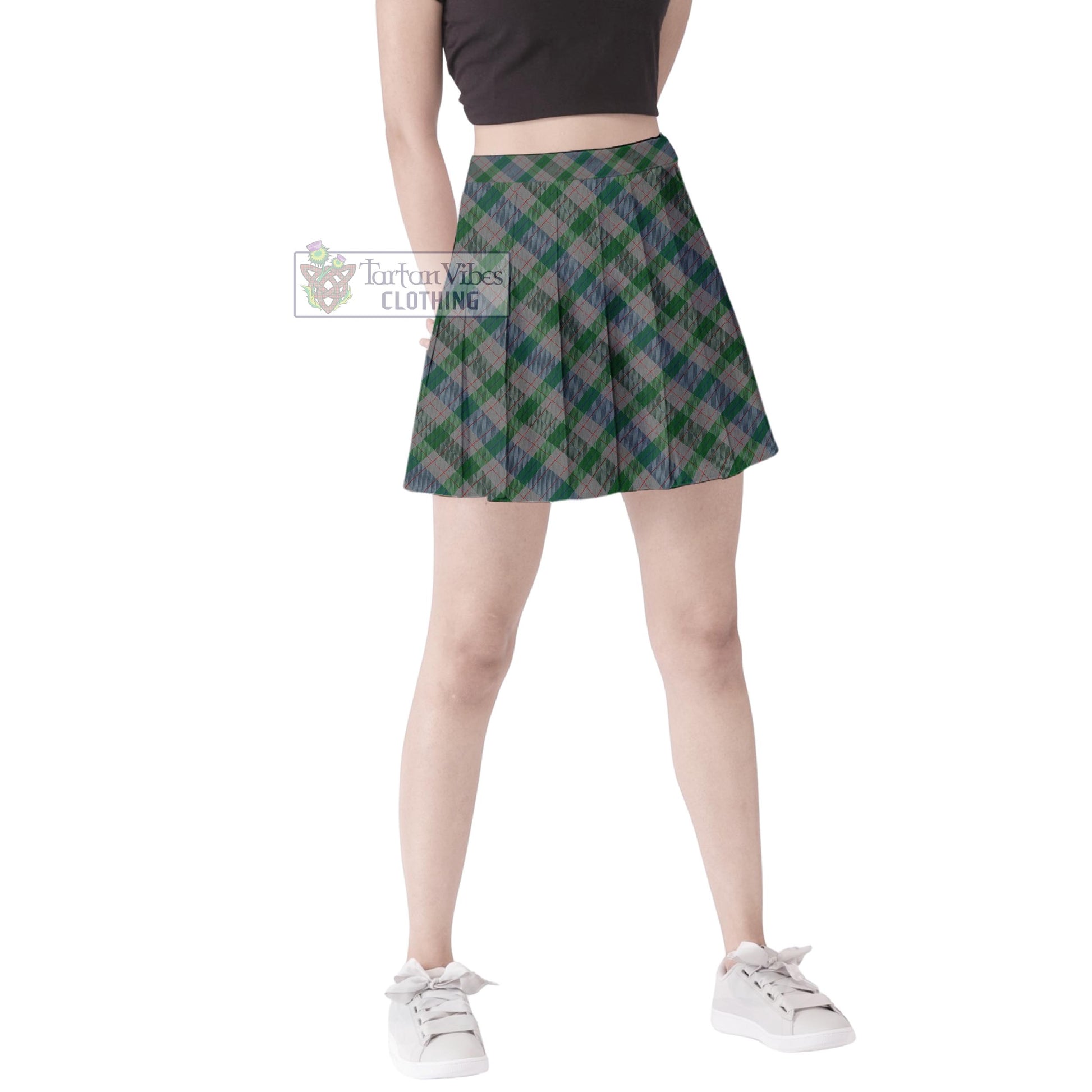 Tartan Vibes Clothing Lloyd of Wales Tartan Women's Plated Mini Skirt