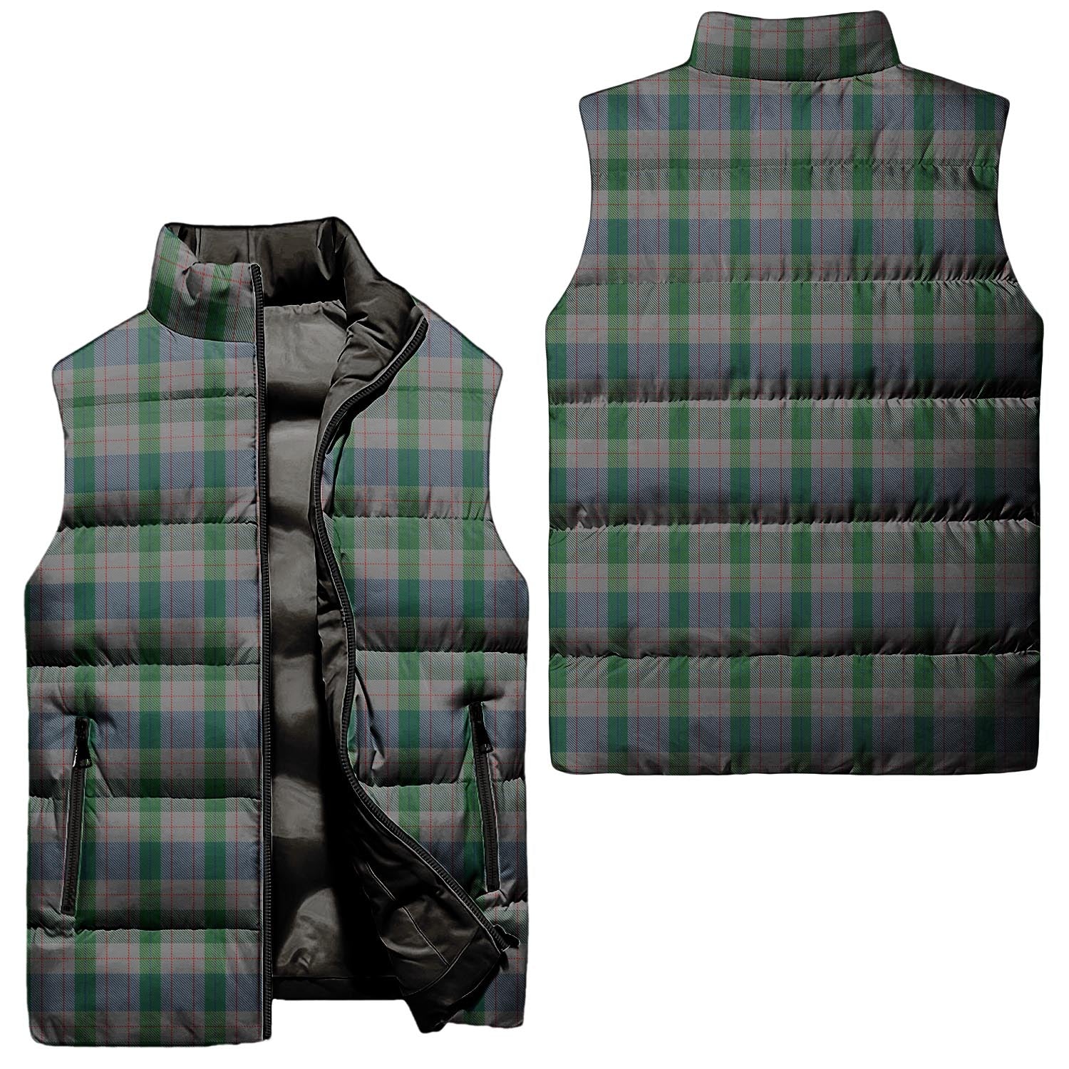 Lloyd of Wales Tartan Sleeveless Puffer Jacket Unisex - Tartan Vibes Clothing