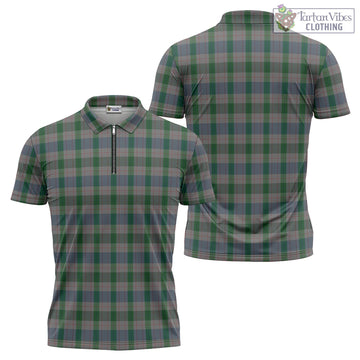 Lloyd of Wales Tartan Zipper Polo Shirt Unisex - Tartan Vibes Clothing
