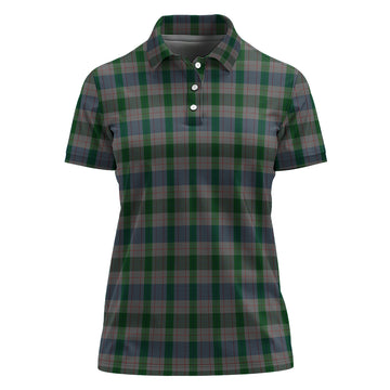 Lloyd of Wales Tartan Polo Shirt For Women - Tartan Vibes Clothing