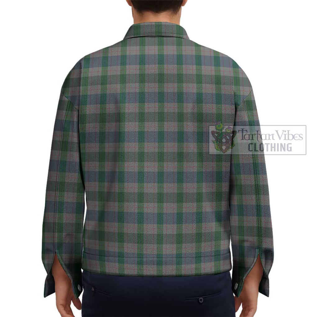 Lloyd of Wales Tartan Unisex Lapel Cotton Jacket - Tartan Vibes Clothing