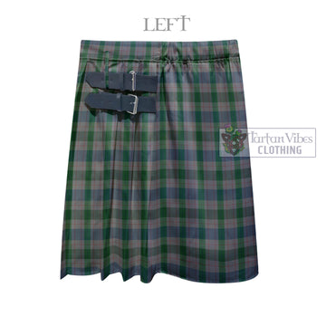 Lloyd of Wales Tartan Men's Pleated Skirt - Fashion Casual Retro Scottish Kilt Style