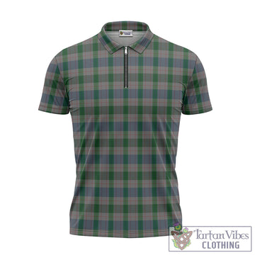 Lloyd of Wales Tartan Zipper Polo Shirt - Tartan Vibes Clothing