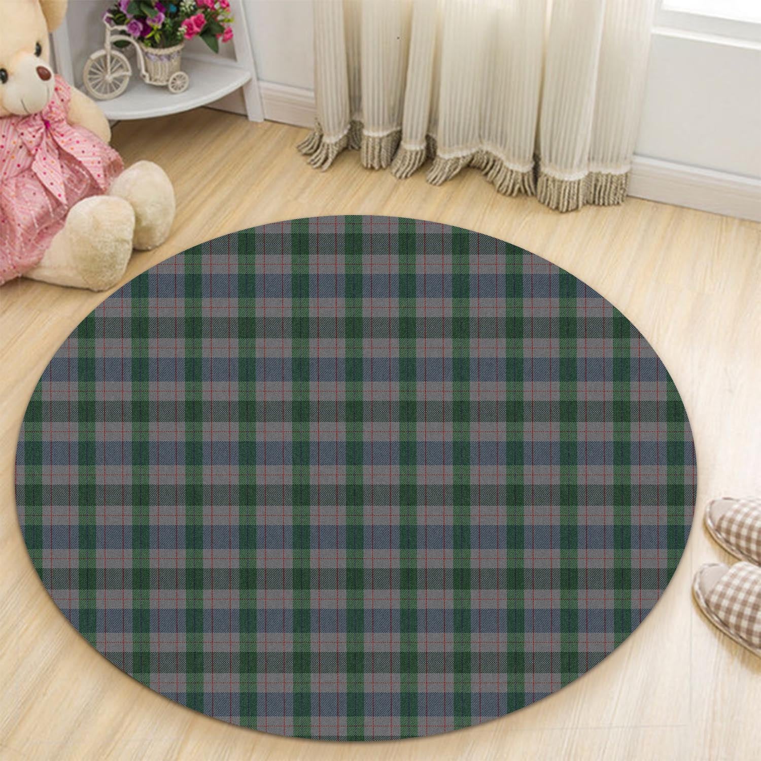 Lloyd of Wales Tartan Round Rug - Tartan Vibes Clothing