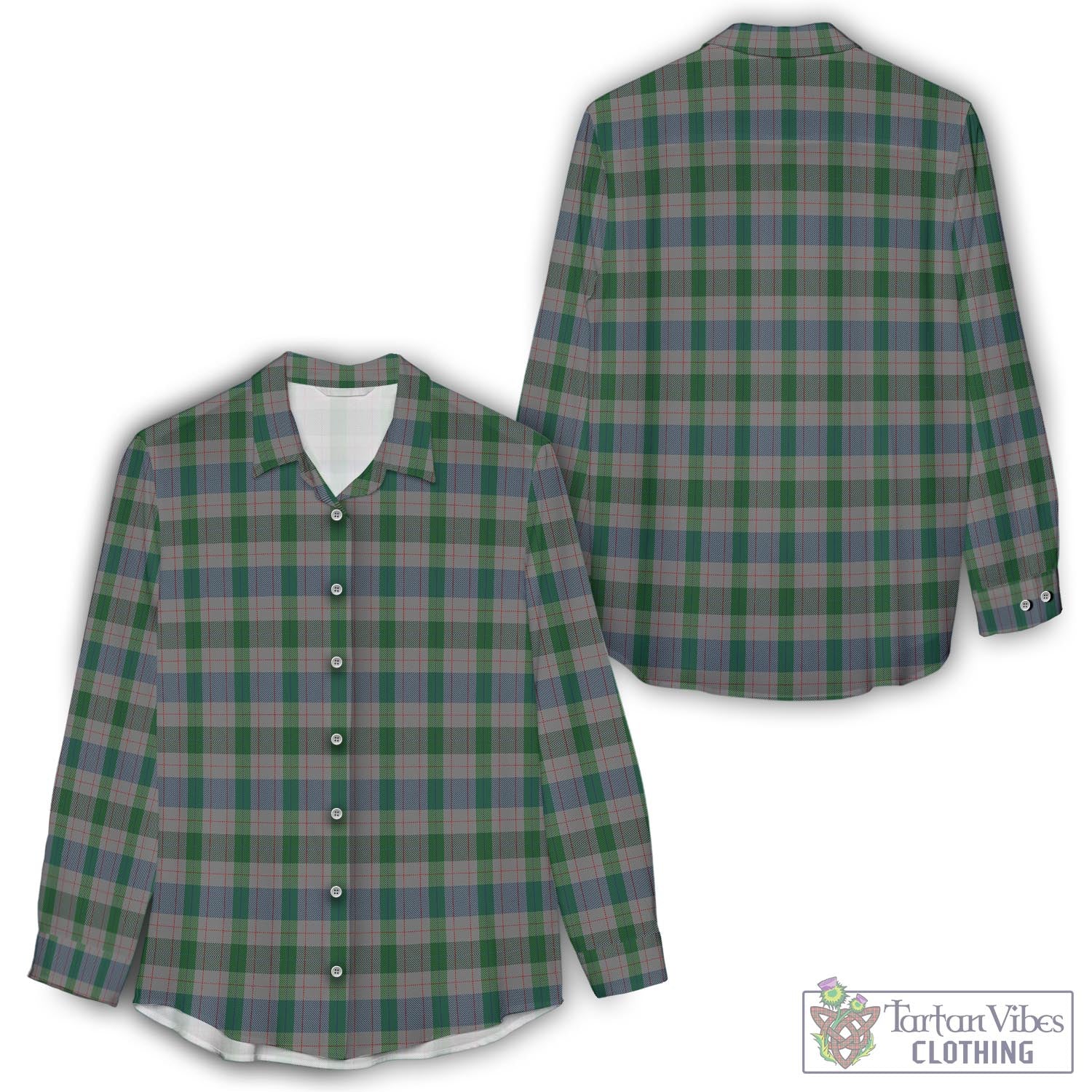 Lloyd of Wales Tartan Women's Casual Shirt - Tartan Vibes Clothing