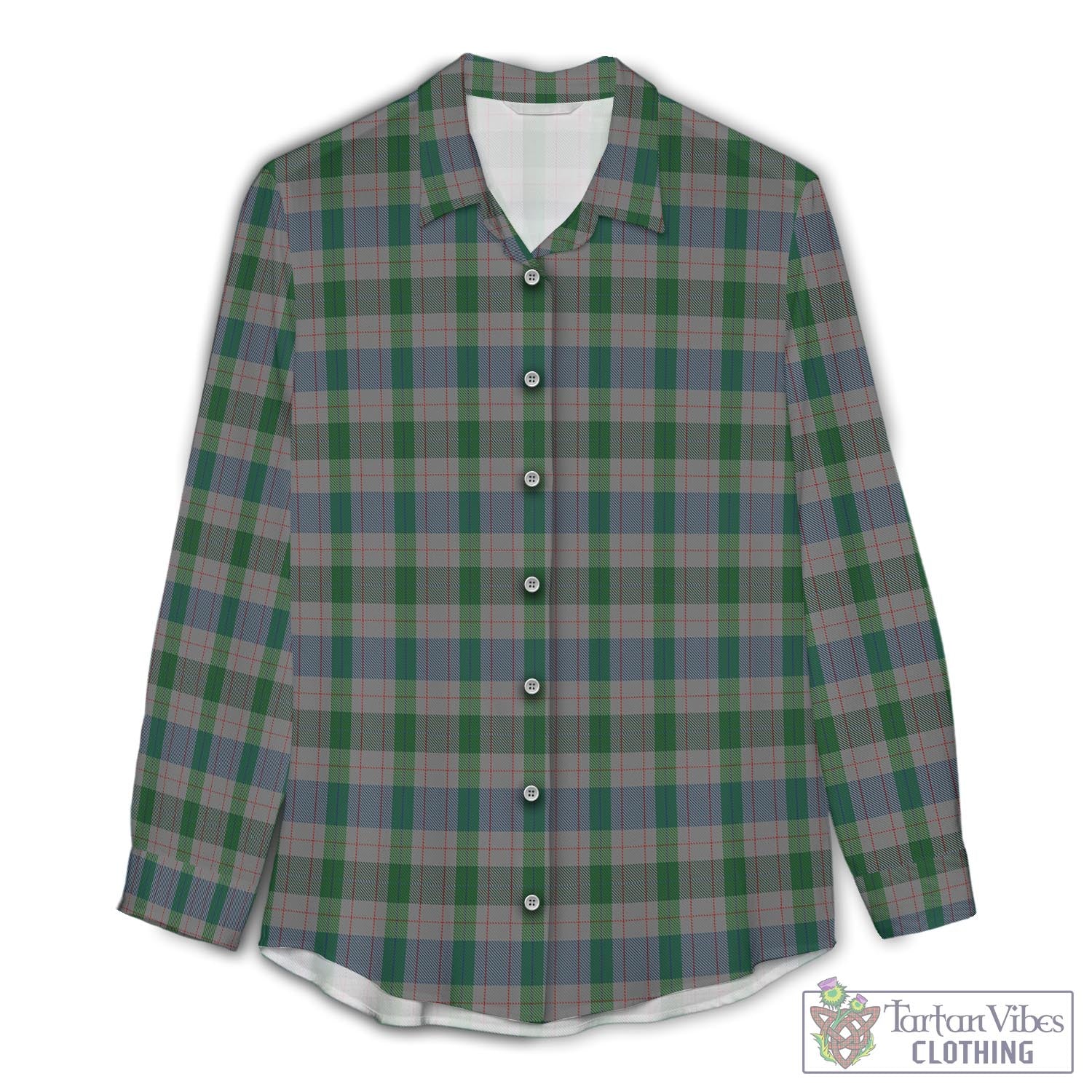 Lloyd of Wales Tartan Women's Casual Shirt - Tartan Vibes Clothing