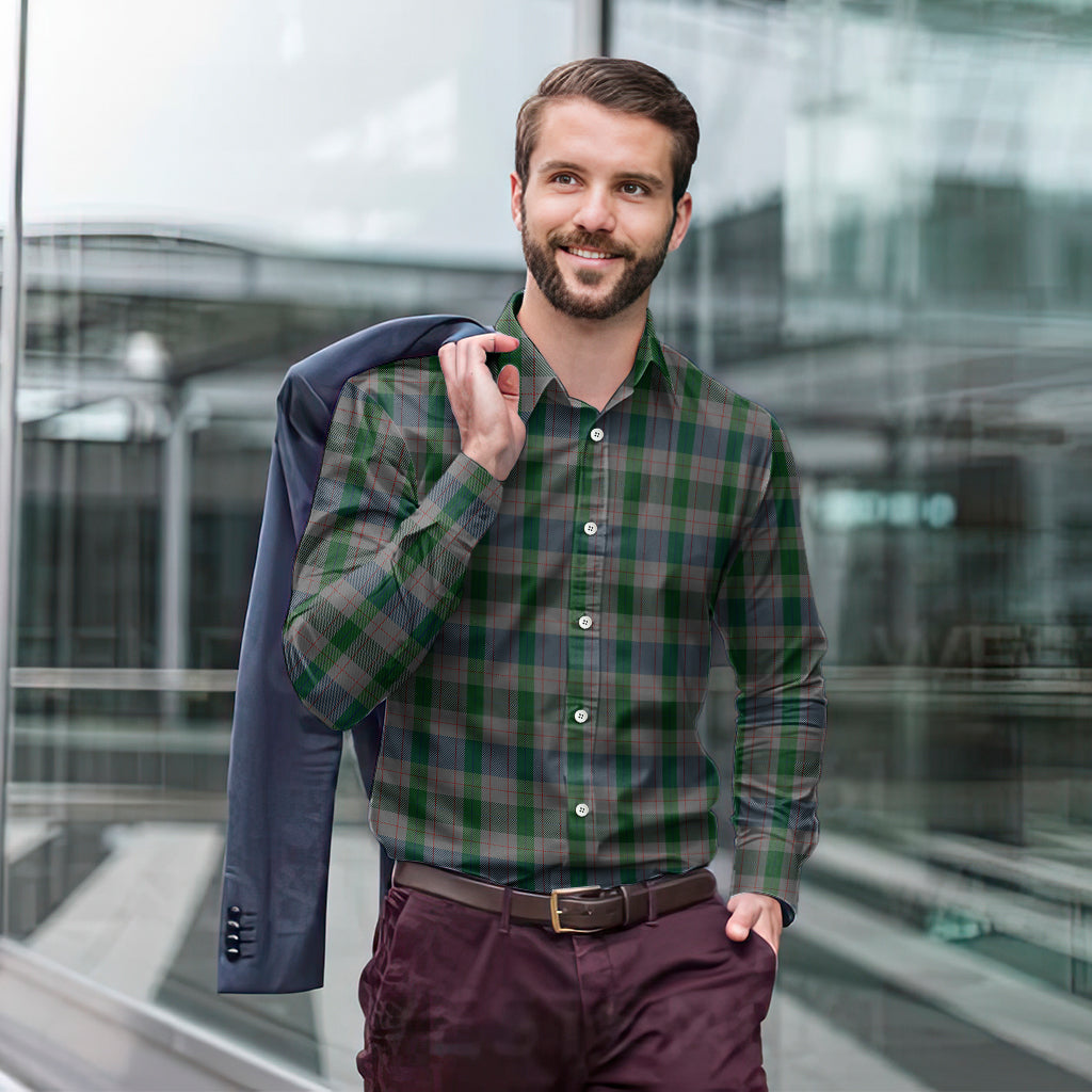 Lloyd of Wales Tartan Long Sleeve Button Up Shirt - Tartan Vibes Clothing