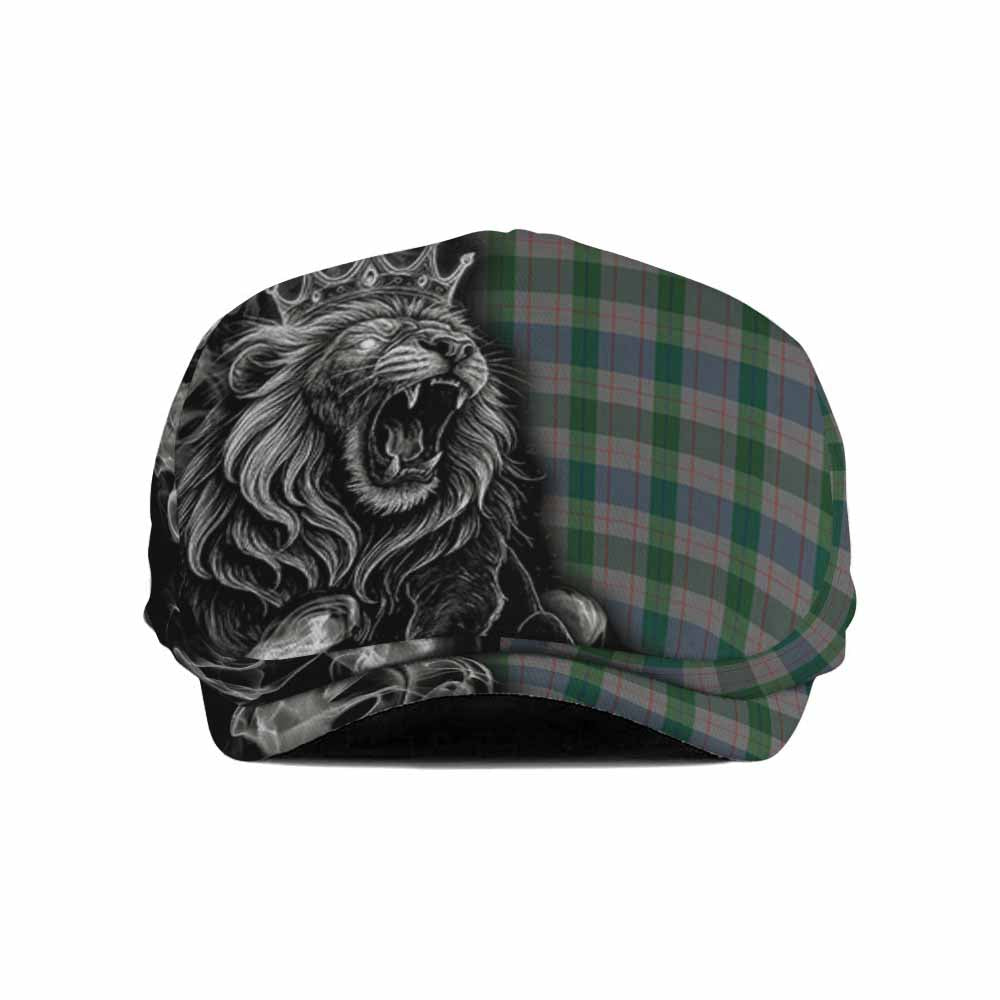 Lloyd of Wales Tartan Flat Cap, Jeff Cap Roaring Lion Heritage