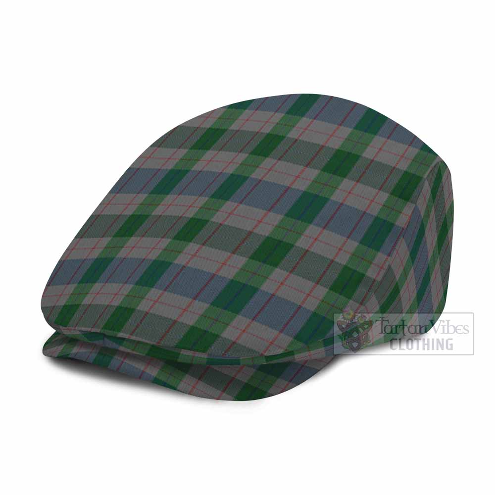 Lloyd of Wales Tartan Jeff Cap, Tartan Flat Cap