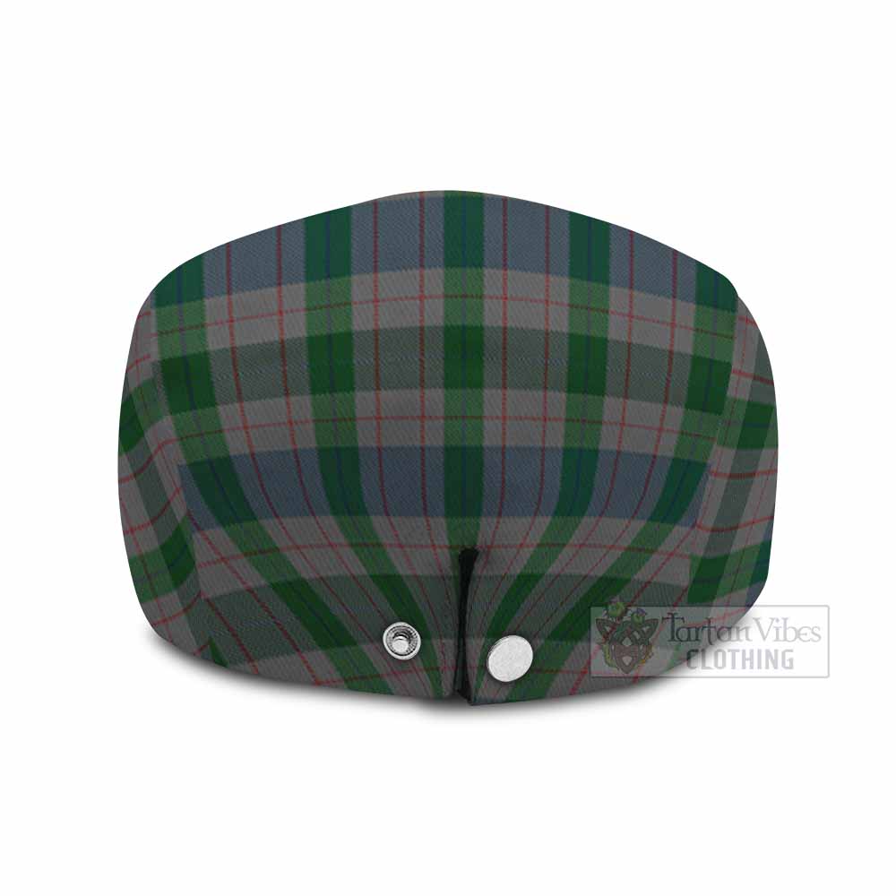 Lloyd of Wales Tartan Jeff Cap, Tartan Flat Cap