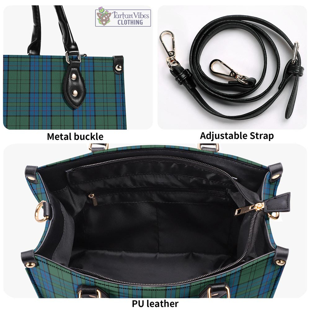 Lockhart Tartan Luxury Leather Handbags - Tartan Vibes Clothing