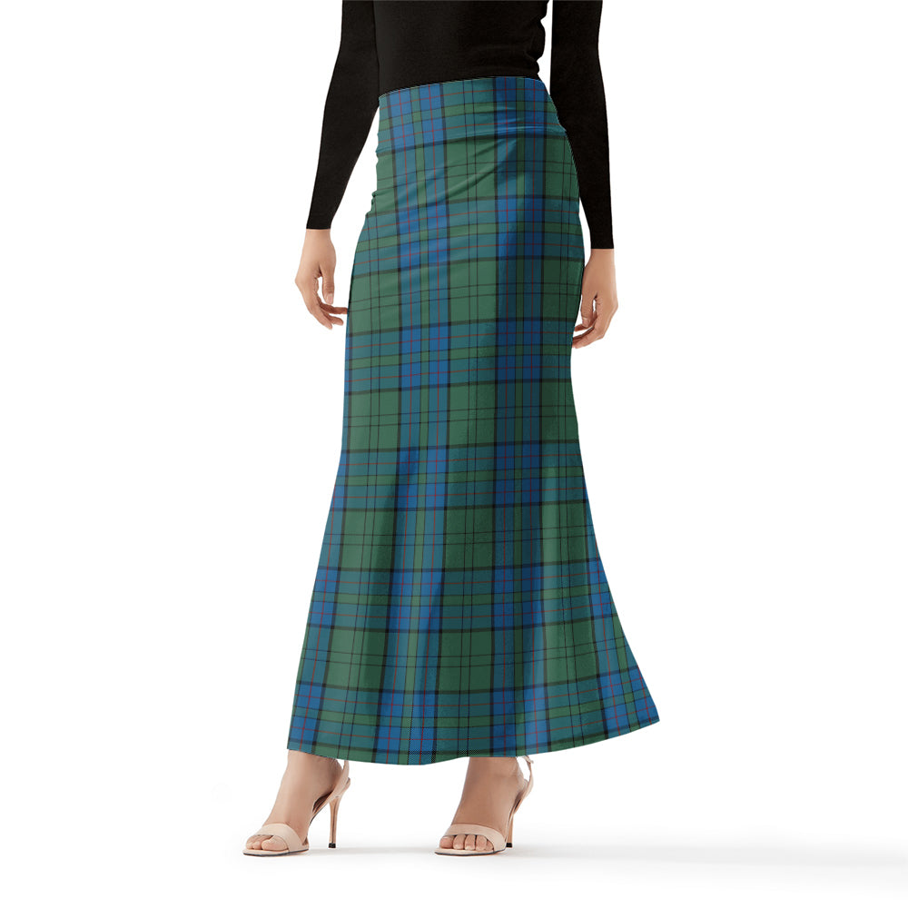Lockhart Tartan Womens Full Length Skirt Female - Tartan Vibes Clothing