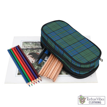 Lockhart Tartan Pen and Pencil Case One Size 4.13*8.74 inch - Tartan Vibes Clothing