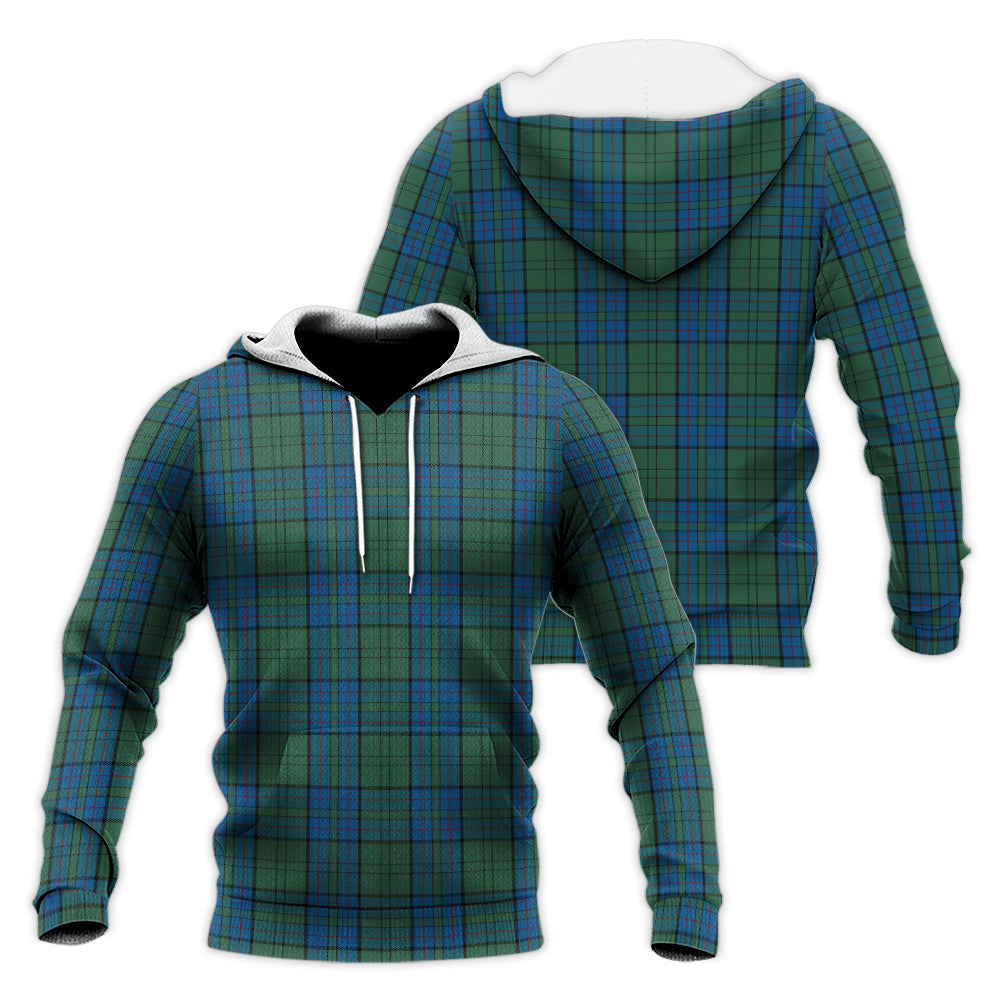 Lockhart Tartan Knitted Hoodie Unisex - Tartan Vibes Clothing