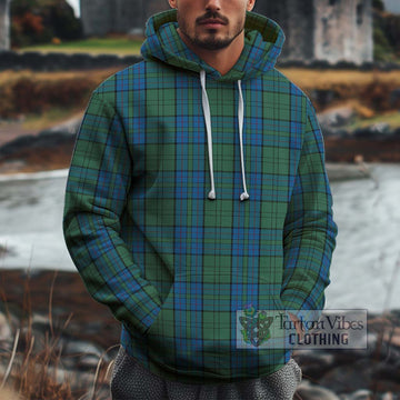 Lockhart Tartan Cotton Hoodie Zip Hoodie - Tartan Vibes Clothing