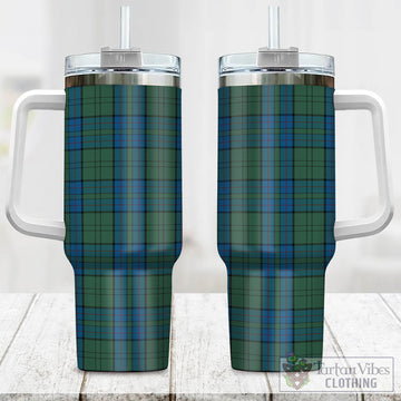 Lockhart Tartan Tumbler with Handle One Size 40 OZ - Tartan Vibes Clothing