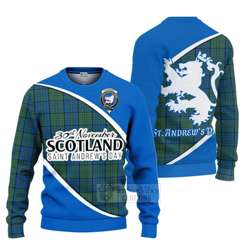 Lockhart Family Crest Tartan Ugly Sweater Celebrate Saint Andrew's Day in Style Unisex - Tartan Vibes Clothing