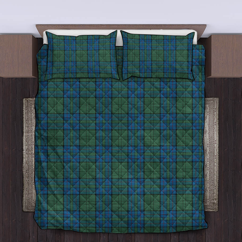 Lockhart Tartan Quilt Bed Set King - Tartan Vibes Clothing
