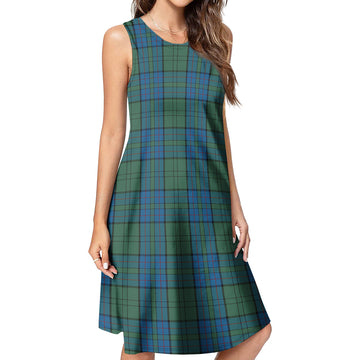 Lockhart Tartan Womens Casual Dresses - Tartanvibesclothing