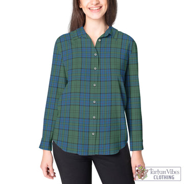 Lockhart Tartan Women's Casual Shirt - Tartan Vibes Clothing