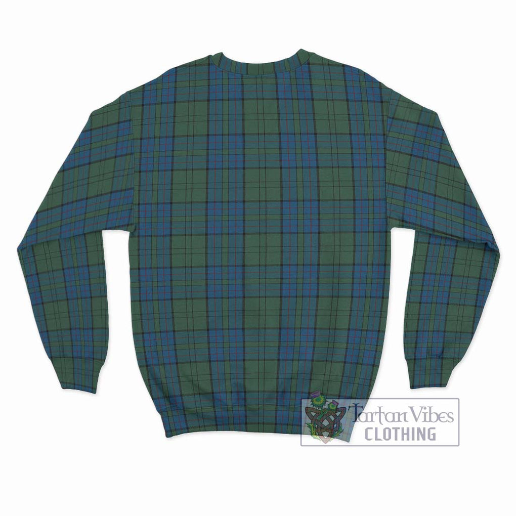 Lockhart Tartan Sweatshirt with Family Crest DNA In Me Style - Tartan Vibes Clothing