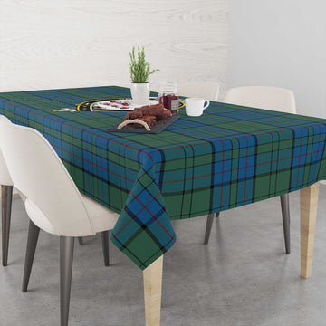 Lockhart Tatan Tablecloth with Family Crest