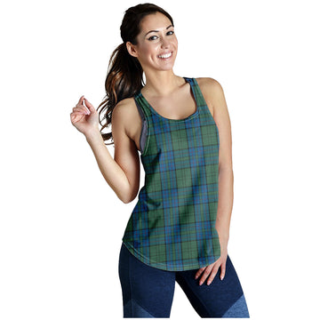 Lockhart Tartan Women Racerback Tanks - Tartan Vibes Clothing