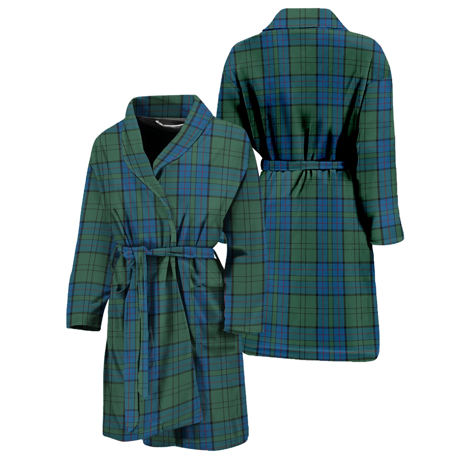 Lockhart Tartan Bathrobe Unisex M - Tartan Vibes Clothing
