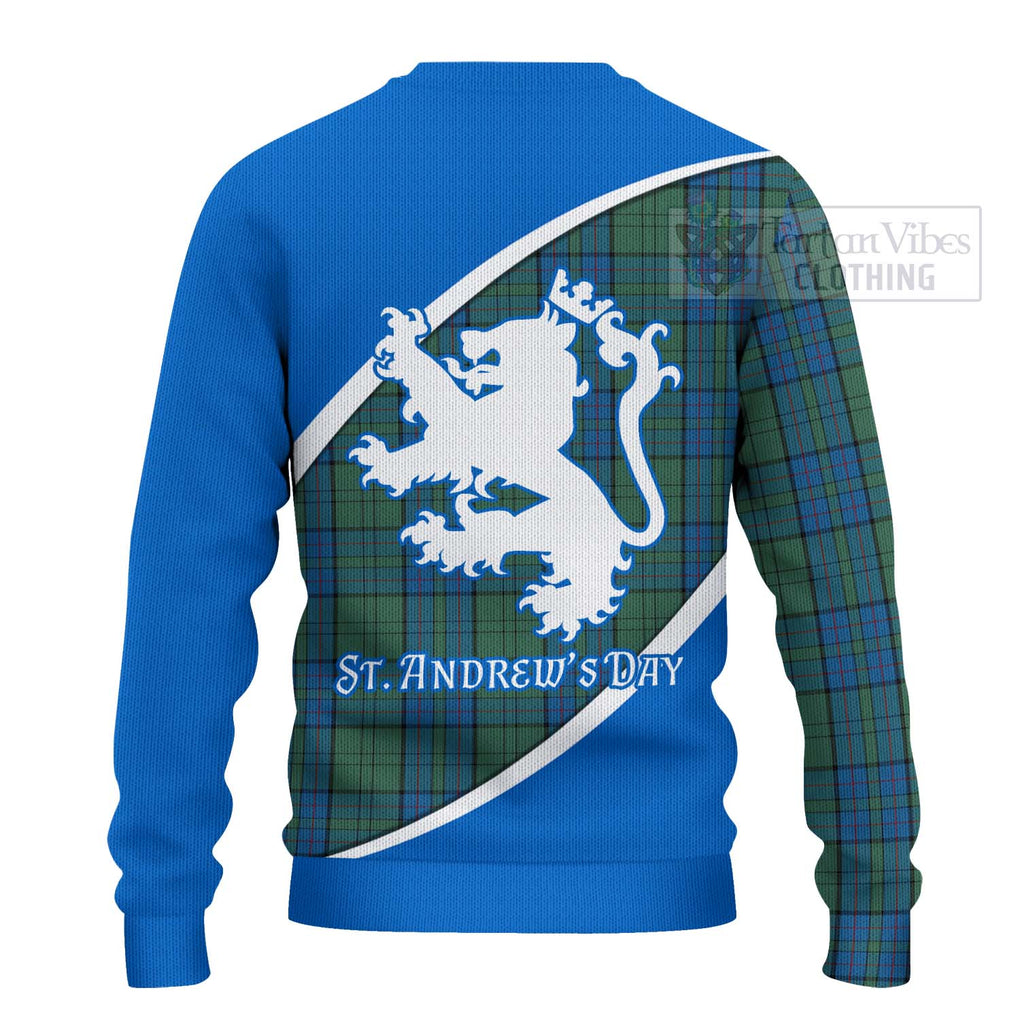 Lockhart Family Crest Tartan Ugly Sweater Celebrate Saint Andrew's Day in Style - Tartan Vibes Clothing