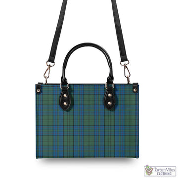 Lockhart Tartan Luxury Leather Handbags - Tartan Vibes Clothing