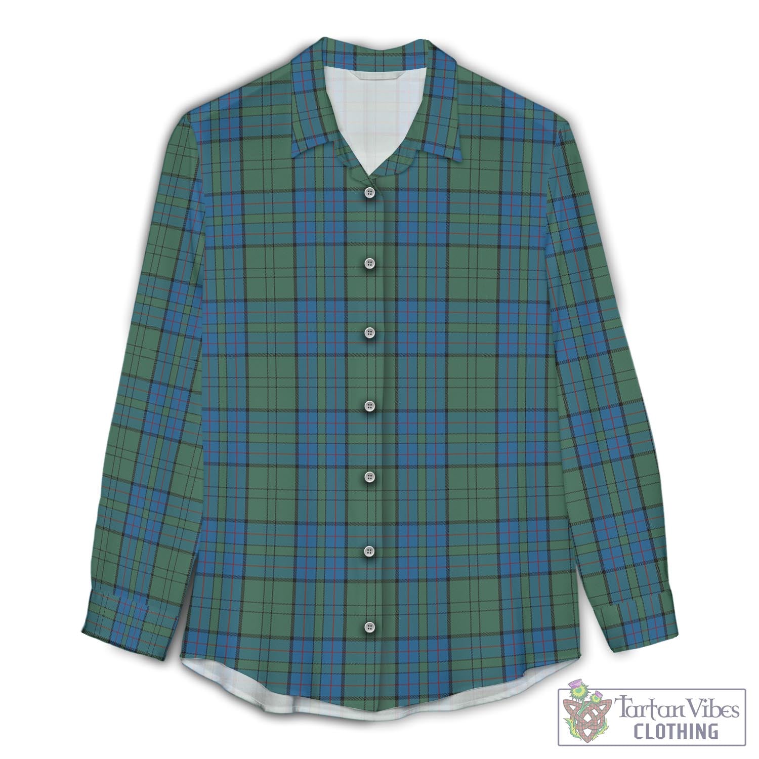 Lockhart Tartan Women's Casual Shirt - Tartan Vibes Clothing