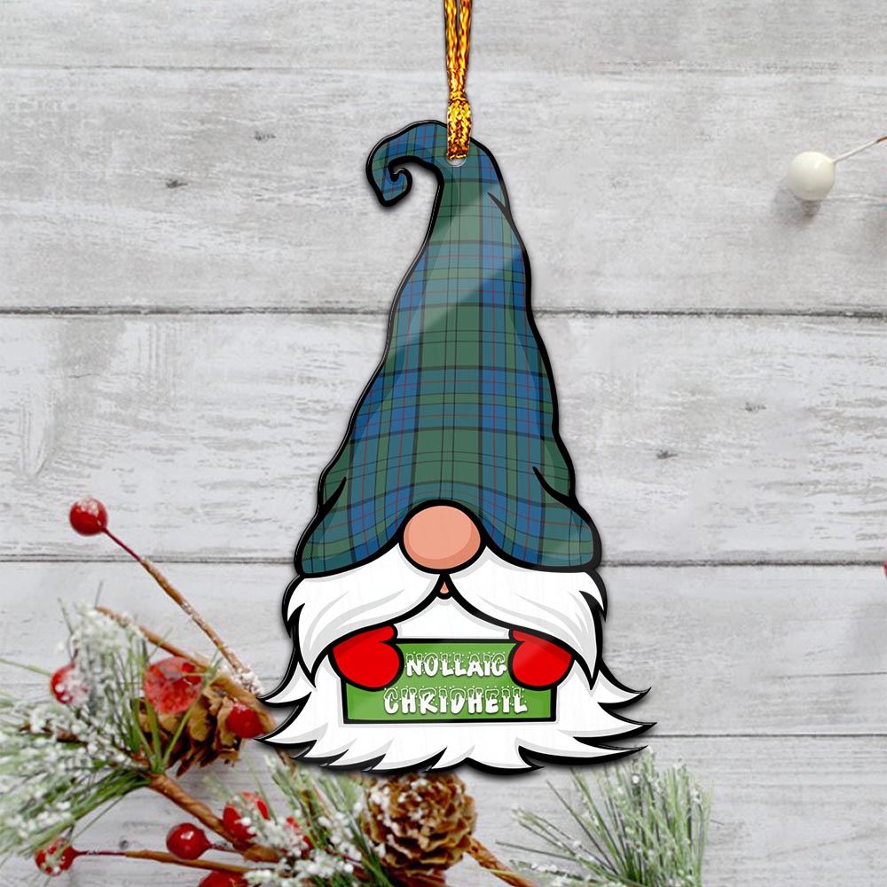 Lockhart Gnome Christmas Ornament with His Tartan Christmas Hat - Tartan Vibes Clothing