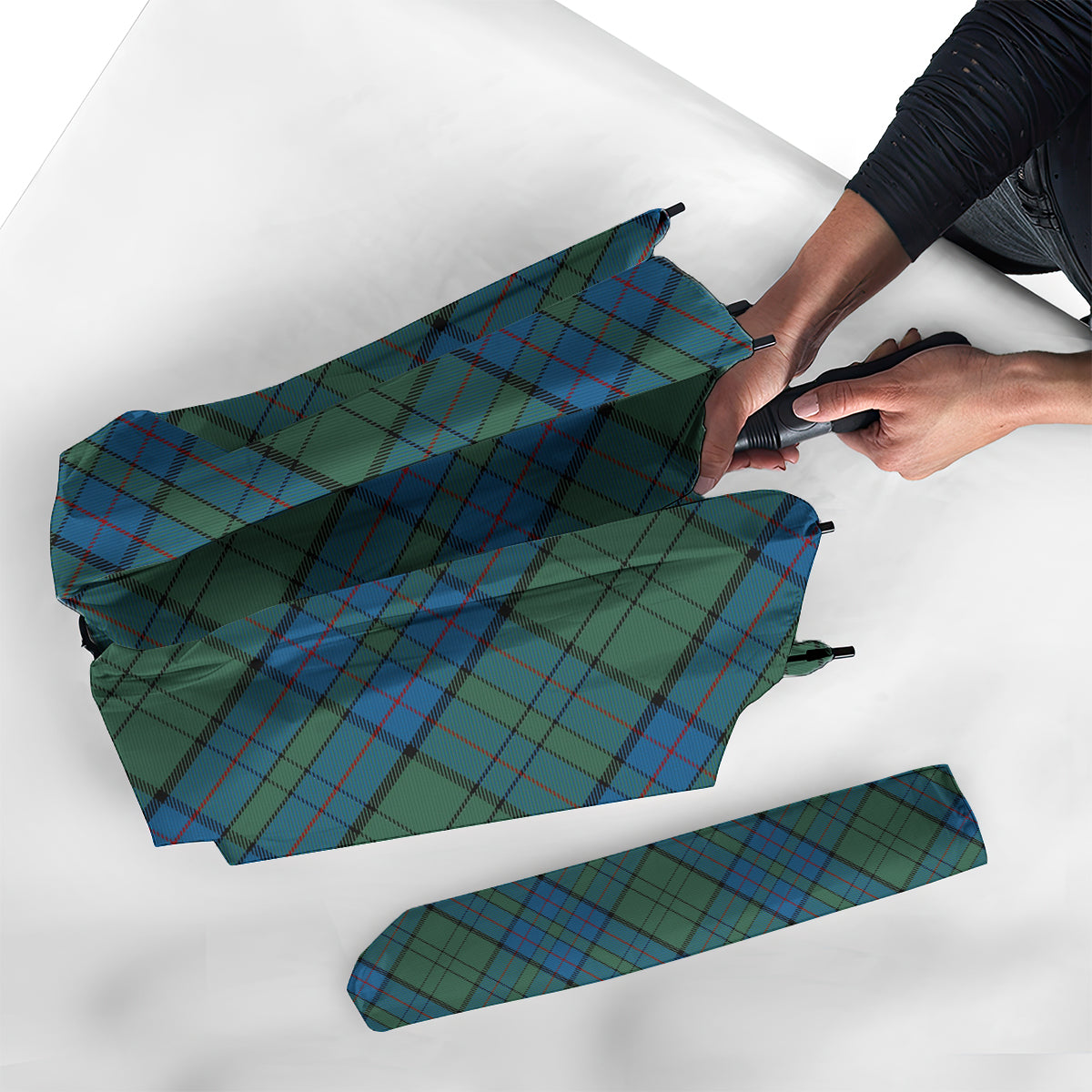 Lockhart Tartan Umbrella - Tartan Vibes Clothing