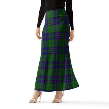 Lockhart Modern Tartan Womens Full Length Skirt