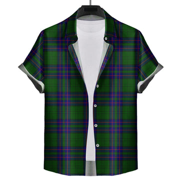 Lockhart Modern Tartan Short Sleeve Button Down Shirt